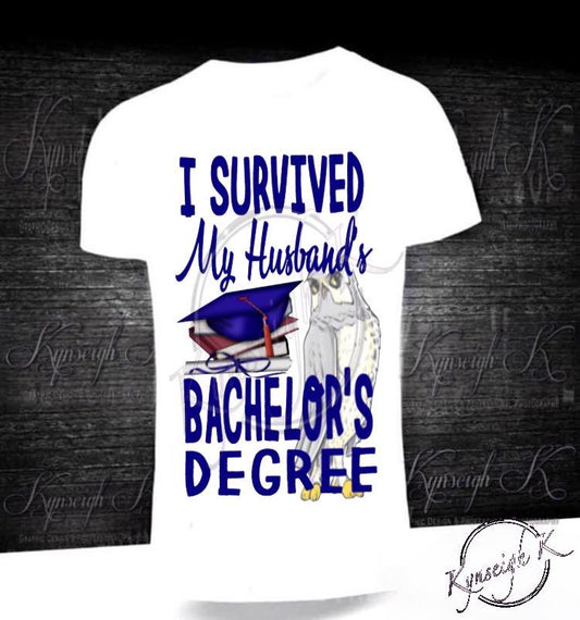 'I Survived' Graduation Tee